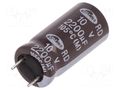 Capacitor: electrolytic; 2.2mF; 10VDC; Ø10x20mm; Pitch: 5mm; ±20% SAMWHA RD1A228M10020CA