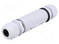 Connector: AC supply; coupler; 20A; 400V; IP67; screw terminal PAWBOL PE.4203