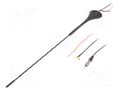 Antenna; automotive; 0.41m; AM,DAB,FM; with amplifier; 5m; 10dB 4CARMEDIA ANT.40