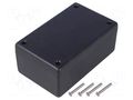 Enclosure: multipurpose; X: 66mm; Y: 105mm; Z: 45mm; 1594; ABS; black HAMMOND HM-1594CWBK