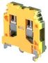 TERMINAL BLOCK, DIN RAIL, 2POS, 22-8AWG 1SNA165114R1700