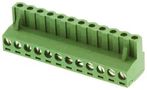 TERMINAL BLOCK PLUGGABLE, 12 POSITION, 24-12AWG, 5.08MM MCTC-10D12