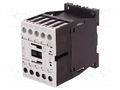 Contactor: 4-pole; NO x4; 24VDC; 4A; for DIN rail mounting; W: 45mm EATON ELECTRIC DILA-40-24DC-E