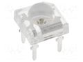 LED Super Flux; blue; 7.62x7.62mm; 5800÷7000mcd; 30°; 30mA OPTOSUPPLY OSB56LZE31D