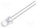 LED; gold; 5mm; 14400÷18000mcd; 15°; Front: convex; 1.8÷2.6VDC OPTOSUPPLY OSY6PA5111A