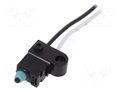 Microswitch SNAP ACTION; 0.05A/15VDC; without lever; SPST-NO PANASONIC ASQM11630-A