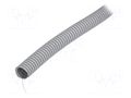 Protective tube; Size: 20; PVC; grey; L: 50m; with pilot wire; 320N PAWBOL PW-6161A-50