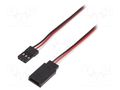 Extension cable; 3pin cable; servos; Cores: 3; 300mm DFROBOT DF-FIT0033