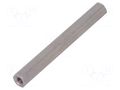 Screwed spacer sleeve; 50mm; Int.thread: M3; hexagonal DREMEC TFF-M3X50/DR144