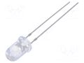 LED; green; 5mm; 22000÷27000mcd; 15°; Front: convex; 2.8÷3.6VDC FORYARD FYL-5014PGC1C