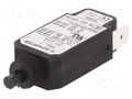 Circuit breaker; Urated: 240VAC; 48VDC; 0.5A; SPST; Poles: 1; screw SCHURTER T11-211-0.5A