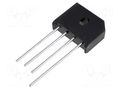 Bridge rectifier: single-phase; Urmax: 1kV; If: 10A; Ifsm: 180A YANGJIE TECHNOLOGY KBU1010-YAN