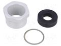 Half gland; PG29; polyamide; grey ILME CRR29
