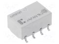 Relay: electromagnetic; DPDT; Ucoil: 5VDC; Icontacts max: 1A; G6K OMRON Electronic Components G6K-2F-5DC