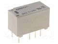 Relay: electromagnetic; DPDT; Ucoil: 12VDC; Icontacts max: 2A; G6S OMRON Electronic Components G6S-2-Y-12DC