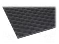 Sound absorbing sponge; 1000x500x20mm 4CARMEDIA SAS.40/20