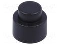 Button; round; black SCHURTER 0862.8226