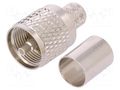 Connector: UHF (PL-259); plug; male; straight; KX13,RG214; crimped AMPHENOL RF U1121A1-NPHS-7A-50