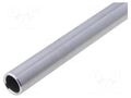 Connecting tubes; D: 16mm; L: 300mm; stainless steel; oval ELESA+GANTER GN480.1-D16-300-NI