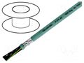 Wire; F-CY-JZ; 2x4mm2; shielded,tinned copper braid; PVC; grey HELUKABEL FCYJZ2G4.0