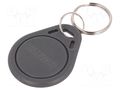 RFID pendant; plastic; grey; 125kHz; 8BROM SYSTEM 7 SECURITY S103N-GY
