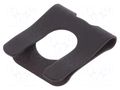 Circlip for shafts; spring steel; BN 13193; 8mm BOSSARD B8/BN13193