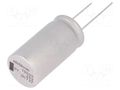 Capacitor: electrolytic; low ESR; THT; 10000uF; 25VDC; Ø18x35.5mm NICHICON UBY1E103MHL