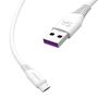 Dudao USB / micro USB 3A cable 1m white (L2M 1m white), Dudao 6976625333592 6976625333592