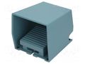 Switch: foot; Stabl.pos: 1; SPST-NO x2 + SPST-NC x2; 3A/240VAC SCHNEIDER ELECTRIC XPEM611