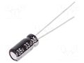 Capacitor: electrolytic; THT; 33uF; 35VDC; Ø5x11mm; Pitch: 2mm; ±20% PANASONIC EEUEB1V330S