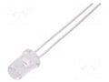 LED; amber; 5mm; 880÷2500mcd; 23°; Front: convex; 2.02÷2.4VDC BROADCOM (AVAGO) HLMP-EL24-PS000