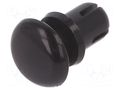 Rivet; polyamide; L.rivet: 6.5mm; black; dismountable,push-in DREMEC DR8G4025.0X4.5B