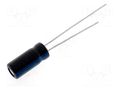 Capacitor: electrolytic; THT; 10uF; 250VDC; Ø10x12.5mm; Pitch: 5mm SAMWHA RD2E106M1012MBB