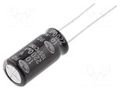 Capacitor: electrolytic; THT; 2200uF; 10VDC; Ø10x20mm; Pitch: 5mm SAMWHA RD1A228M10020BB