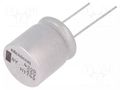 Capacitor: electrolytic; low ESR; THT; 4300uF; 25VDC; Ø18x20mm NICHICON UBY1E432MHL