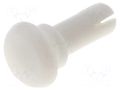 Rivet; polyamide; white; dismountable,push-in; 5.5÷6.5mm; UL94V-2 ESSENTRA RI-SR-4080W