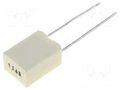 Capacitor: polyester; 0.01uF; 200VAC; 400VDC; 5mm; ±10%; R82; THT KEMET MC5-10N/400