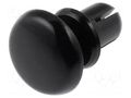 Rivet; polyamide; 4.5÷5.5mm; black; UL94V-2 ESSENTRA RI-SR-4070B