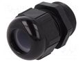 Cable gland; PG21; IP68; polyamide; black; SKINTOP®; SKINTOP® STR LAPP STR-PG-21-RAL-9005