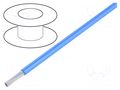 Wire; TLYc; stranded; Cu; 0.124mm2; PVC; blue; 150V; 500m; Class: 5 TECHNOKABEL TLY-0.124C-BL