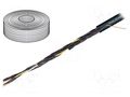 Wire: control cable; chainflex® CF9; 4x0.5mm2; grey; stranded; Cu IGUS CF9.UL.05.04