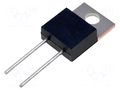 Resistor: thick film; THT; TO220; 1Ω; 50W; ±5%; -55÷155°C VISHAY RTO50F1R