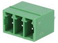 Connector: pluggable terminal block; socket; male; 7A; 250V; PIN: 3 DEGSON ELECTRONICS 15EDGVC-3.5-03P