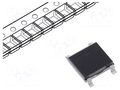 Bridge rectifier: single-phase; Urmax: 600V; If: 0.8A; Ifsm: 25A DC COMPONENTS AB6S-DC