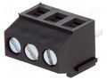 Connector: PCB terminal block; terminal; 10A; 150V; angled 90° DEGSON ELECTRONICS DG381-3.5-03P-13