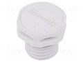 Pressure compensation device; IP68; -40÷125°C; Thread: M12 AMPHENOL VENT-PS1NGY-O8001