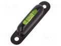 Spirit level; viewing window top; H: 13mm; Ømount.hole: 4.5mm ELESA+GANTER GN2282-MSW-57G50-1