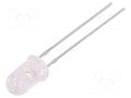 LED; red; 5mm; 250÷400mcd; 15°; Front: convex; 1.7÷2.5VDC FORYARD FYL-5013SRC1C