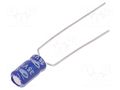 Capacitor: electrolytic; THT; 10uF; 35VDC; Ø4x7mm; Pitch: 5mm; ±20% SAMWHA SS1V106M04007PA18P