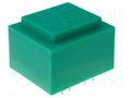 Transformer: encapsulated; 1.5VA; 230VAC; 7.5V; 7.5V; 100mA; 100mA BREVE TUFVASSONS TEZ1.5/D/7.5-7.5V